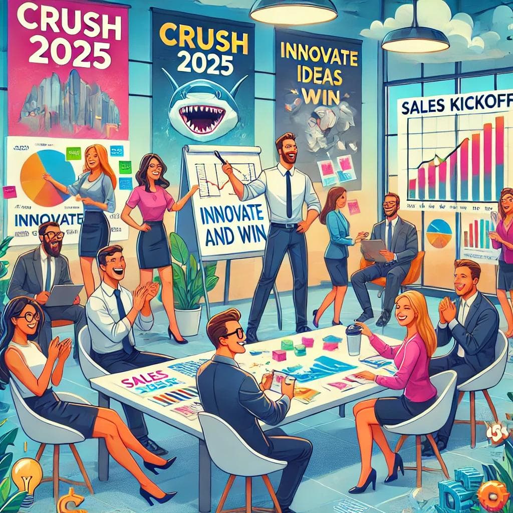 Ditch the PowerPoint: Innovative Sales Kickoff Ideas to Motivate Your 2025 Sales Team (Part 1)