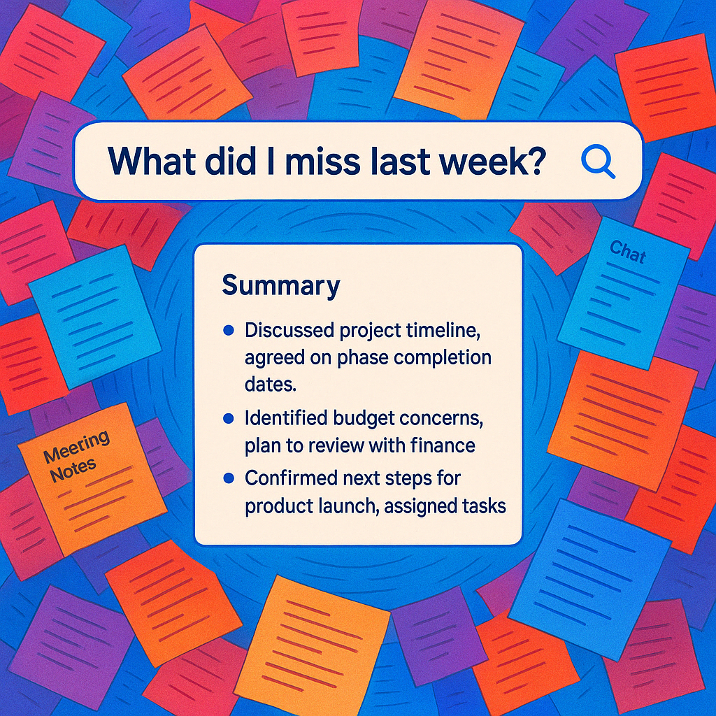 What Did I Miss Last Week? How Tenali AI Turned 12 Meetings Into 1 Answer & Saved 3 Hours a Day